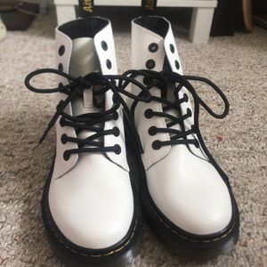 White Doc Martens BRAND NEW